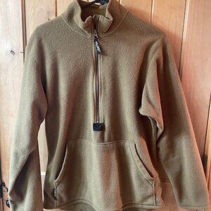 Men's Polartec Fleece Half Zip Size Large